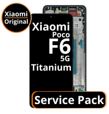 LCD Xiaomi Poco F6 5G - 5600050N16T00  Titanium Service Pack