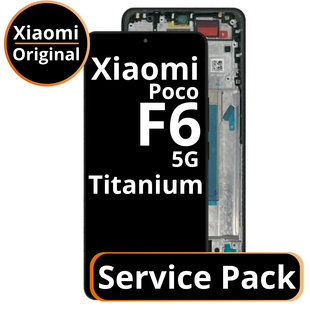 LCD Xiaomi Poco F6 5G - 5600050N16T00  Titanium Service Pack