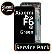 LCD Xiaomi Poco F6 5G - 5600060N16T00  Green Service Pack