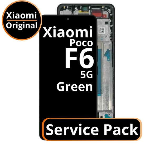 LCD Xiaomi Poco F6 5G - 5600060N16T00  Green Service Pack