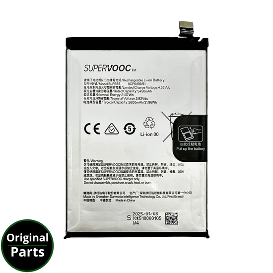 Battery Oppo Reno 13 5600mAh BLPB55 - Service Pack