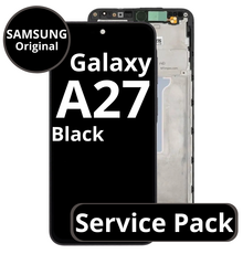 LCD Samsung Galaxy A27 GH82-39944A A276B With Frame Black Service Pack Box