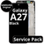 LCD Samsung Galaxy A27 GH82-39944A A276B With Frame Black Service Pack Box