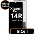 LCD InCell No Frame For Xiaomi Redmi 14R - White Box