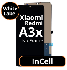 LCD InCell No Frame For Xiaomi Redmi A3x - White Box
