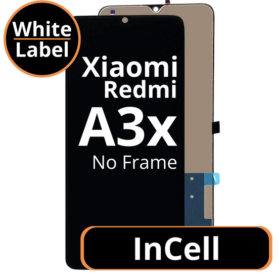 LCD InCell No Frame For Xiaomi Redmi A3x - White Box