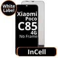 LCD InCell No Frame For Xiaomi Poco C85 4G - White Box