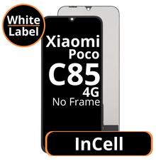 LCD InCell No Frame For Xiaomi Poco C85 4G - White Box