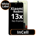 LCD InCell No Frame For Xiaomi Redmi 13x - White Box