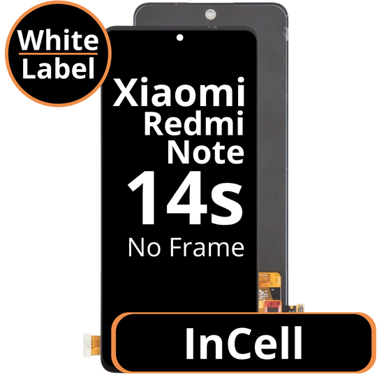 LCD InCell No Frame For Xiaomi Redmi 14S - White Box