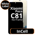 LCD InCell No Frame For Xiaomi Poco C81 - White Box