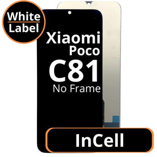 LCD InCell No Frame For Xiaomi Poco C81 - White Box