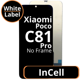 LCD InCell No Frame For Xiaomi Poco C81 Pro - White Box