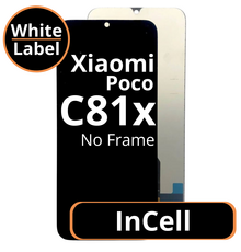 LCD InCell No Frame For Xiaomi Poco C81x - White Box