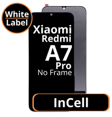 LCD InCell No Frame For Xiaomi Redmi A7 Pro - White Box