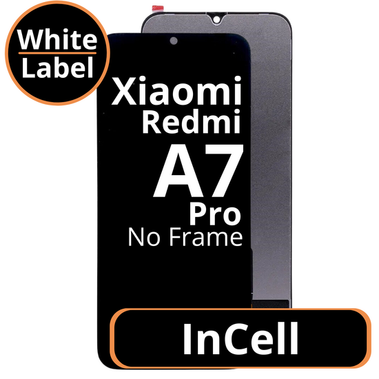 LCD InCell No Frame For Xiaomi Redmi A7 Pro - White Box