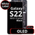 LCD OLED 1:1 Size For Galaxy S22 Black With Frame Not Original - White Box