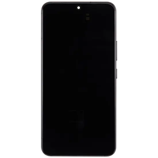 LCD OLED 1:1 Size For Galaxy S22 Black With Frame Not Original - White Box