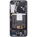 LCD OLED 1:1 Size For Galaxy S22 Black With Frame Not Original - White Box