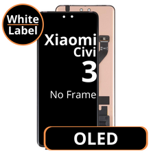 LCD OLED No Frame For Xiaomi Civi 3 - White Box