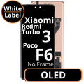 LCD OLED No Frame For Xiaomi Redmi Turbo 3 / Poco F6 - White Box