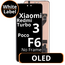 LCD OLED No Frame For Xiaomi Redmi Turbo 3 / Poco F6 - White Box