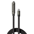USB C To USB C - 240W High Speed cable With Foldable Phone Holder Black