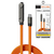 USB C To Lightning - 240W High Speed cable With Foldable Phone Holder Orange