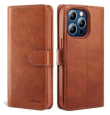 Lavann 2 in 1 Magnetic Leather Bookcase Galaxy S25 FE