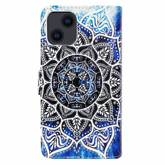 GREEN ON 3D Print Wallet Case Lotus Galaxy A25