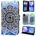 GREEN ON 3D Print Wallet Case Lotus Galaxy A25