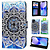 GREEN ON 3D Print Wallet Case Lotus Galaxy A25