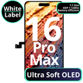 LCD Ultra Soft Oled With Battery Efficient EDP 1 - 120Hz For IPhone 16 Pro Max - White Box