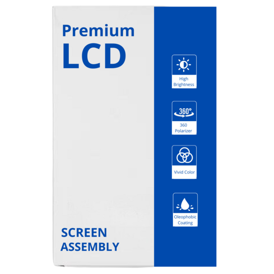 LCD Ultra Soft Oled 1:1 Size For IPhone 16 Plus - White Box
