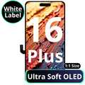 LCD Ultra Soft Oled 1:1 Size For IPhone 16 Plus - White Box