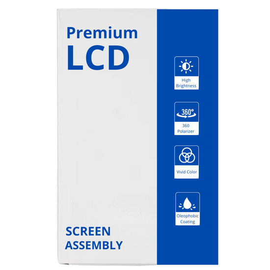 LCD Ultra Soft Oled With Battery Efficient EDP 1 - 120Hz For IPhone 15 Pro - White Box