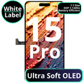 LCD Ultra Soft Oled With Battery Efficient EDP 1 - 120Hz For IPhone 15 Pro - White Box