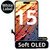 LCD Ultra Soft Oled 1:1 Size For IPhone 15 - White Box