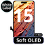 LCD Ultra Soft Oled 1:1 Size For IPhone 15 - White Box