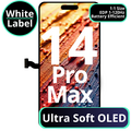 LCD Ultra Soft Oled With Battery Efficient EDP 1 - 120Hz For IPhone 14 Pro Max - White Box