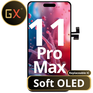 LCD GX Soft OLED For IPhone 11 Pro Max (Replaceable IC)