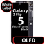 LCD OLED With Frame For Galaxy Flip 5 Main Screen Black - White Box