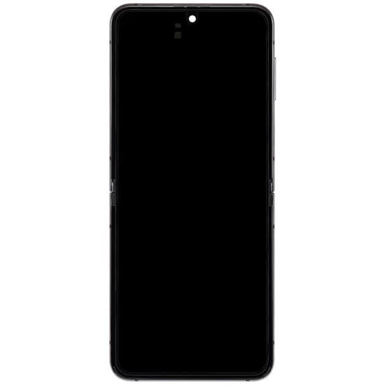 LCD OLED With Frame For Galaxy Flip 5 Main Screen Black - White Box