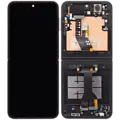 LCD OLED With Frame For Galaxy Flip 6 Main Screen Black - White Box