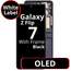 LCD OLED With Frame For Galaxy Flip 7 Main Screen Black - White Box