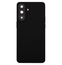 Back Cover with Camera Lens for Samsung A37 (No Logo) (Black)