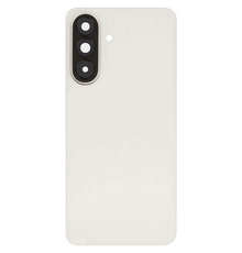 Back Cover with Camera Lens for Samsung A37 (No Logo) (White)