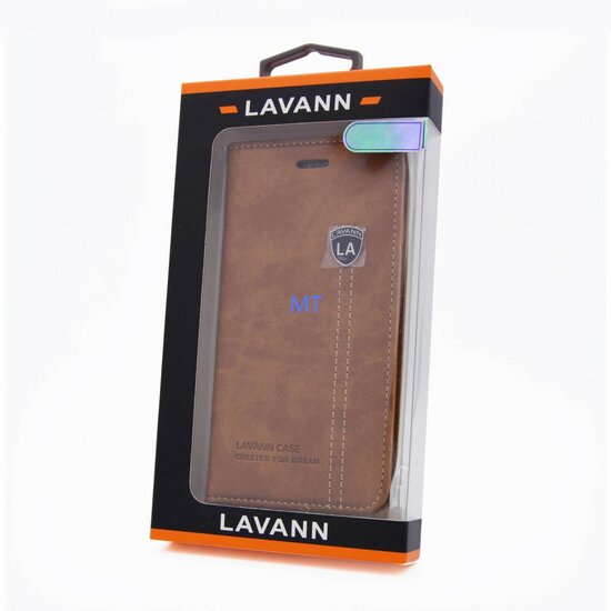 Lavann Lavann VIP Leather Bookcase For IPhone 7 Plus / 8 Plus
