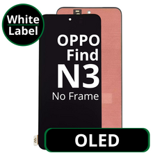 LCD OLED No Frame For Oppo Find N3 - White Box
