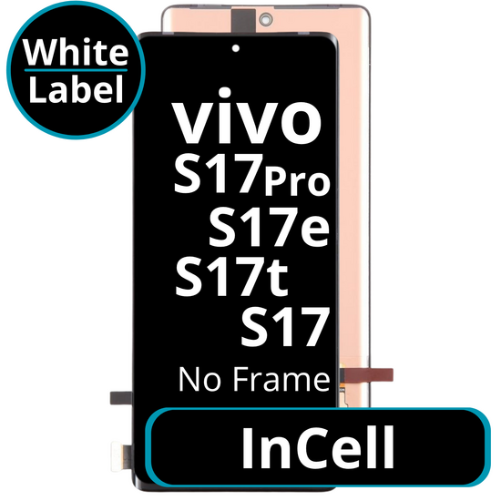LCD InCell No Frame For Vivo S17 / S17 Pro / S17e / S17T - White Box